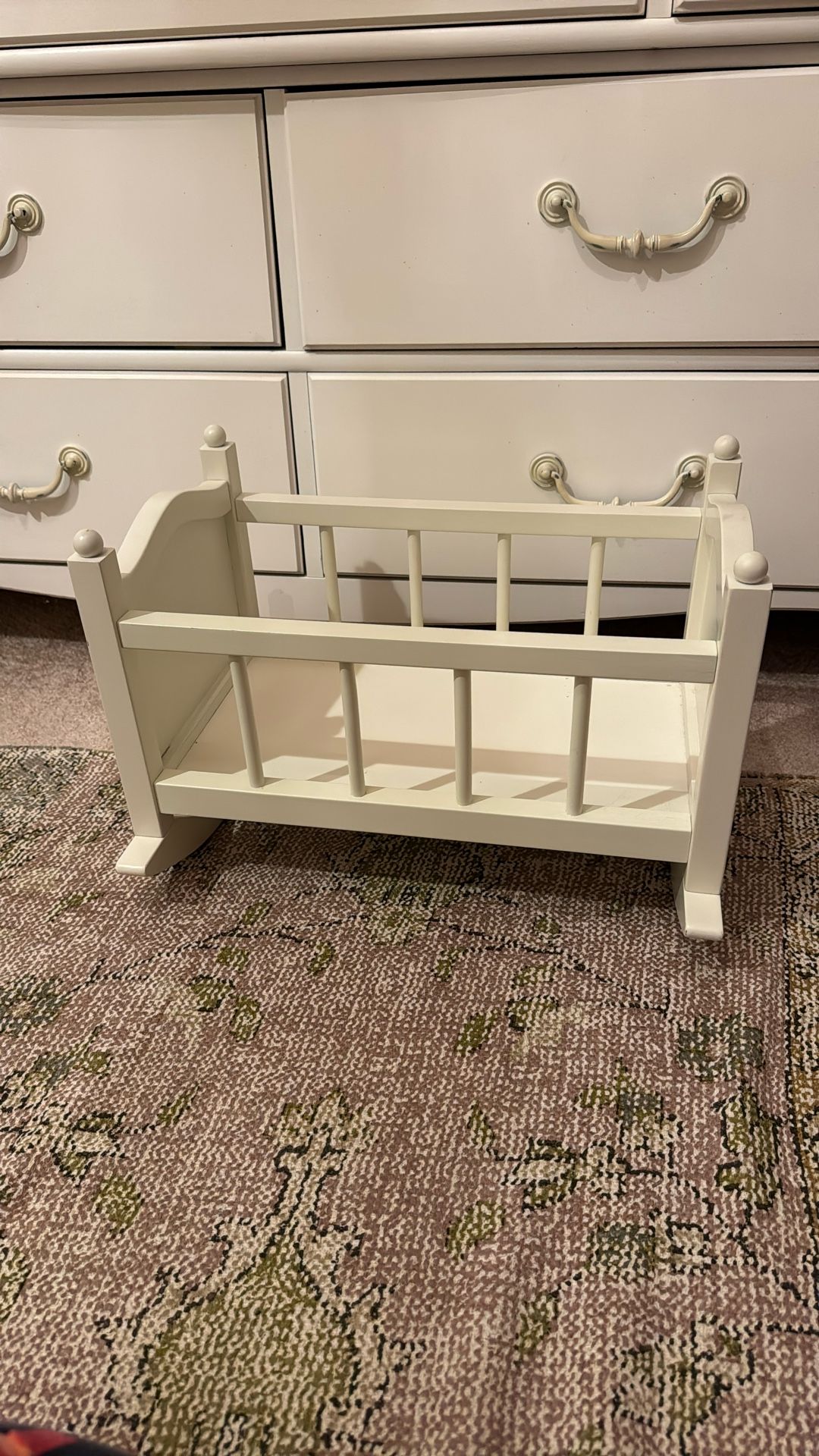 Pottery Barn Doll Cradle