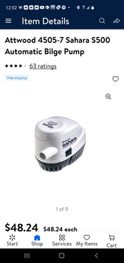 500 New Bilge Bilt In Float Switch