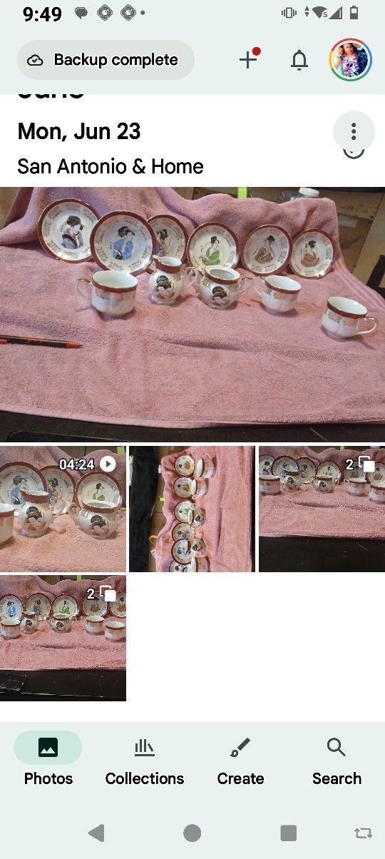 Antique Japanese Dishes 