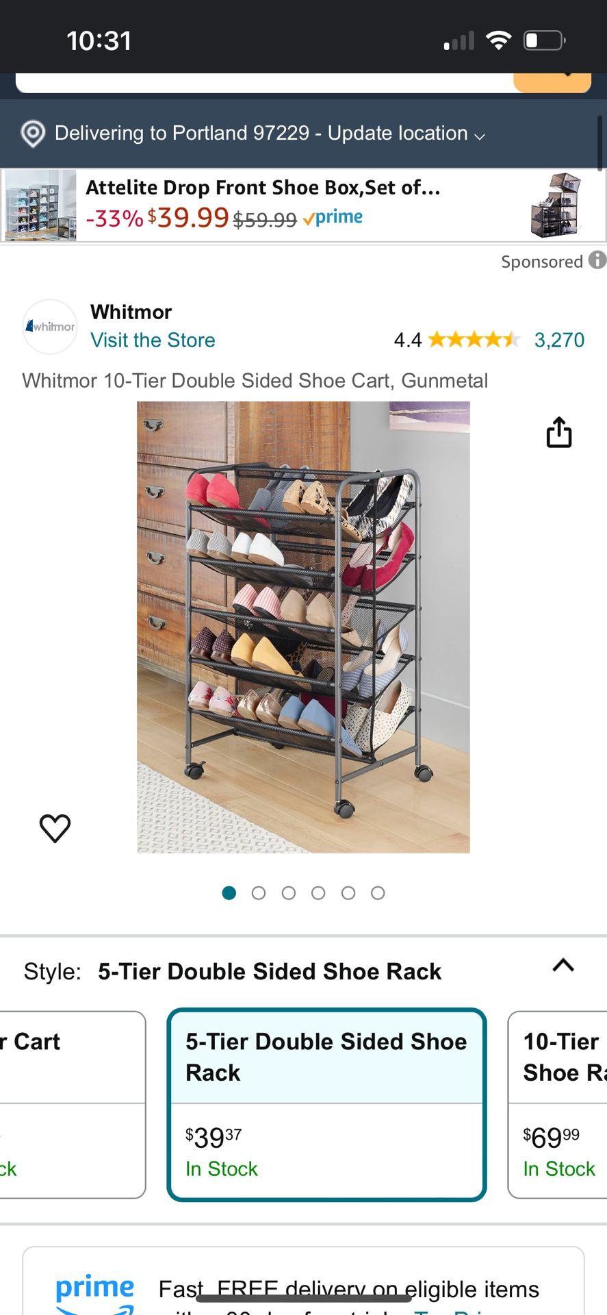 Shoe Rack