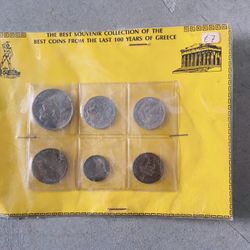 Greece Collection Coin Set