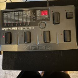 Zoom Player 3000 Advance Guitar Effects Processor 
