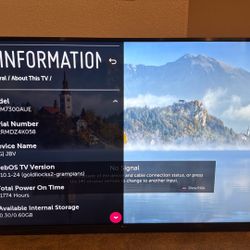 LG TV, a 65-inch 4K UHD Smart LED TV & LG Soundbar