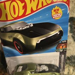 Hot Wheels Slide-Burn 108/250 4/5 - 2025 Green HW Dream Garage