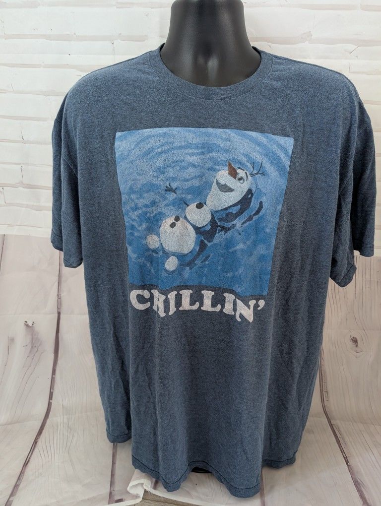 Disney Olaf T-shirt Gender Neutral Size 2XL