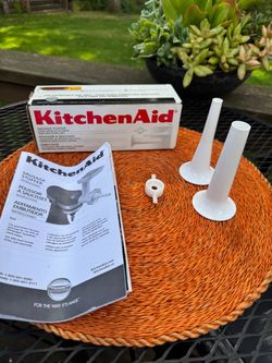 KitchenAid sausage stuffer stand mixer attachment