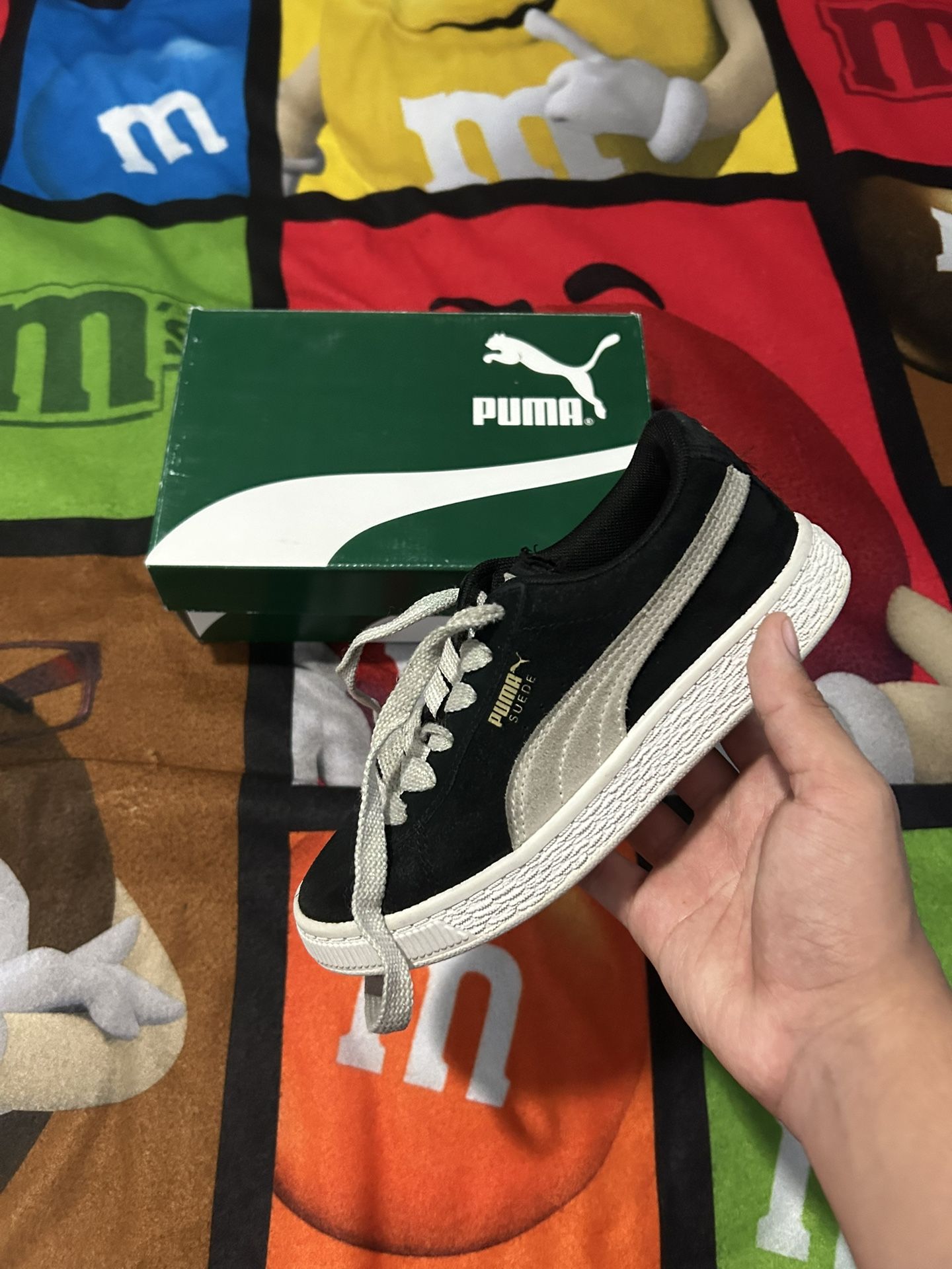 Puma Suede “Black/White”