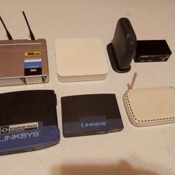 Lot Of Network Routers