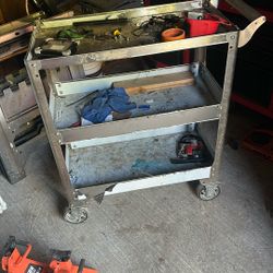 Stainless Steel Tool Cart
