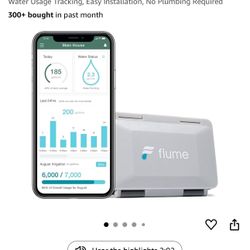 Flume2 Smart Home Water Monitor And Leak Detector