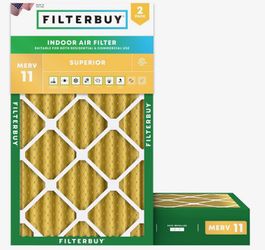Filterbuy 20x30x2 Air Filter MERV 11