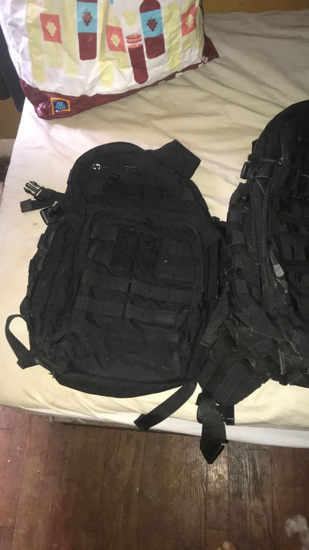 5.11 Tactical Back Packs One Large One Small