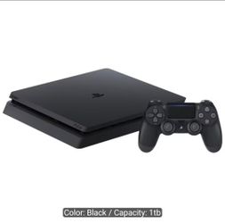 Sony PS4 Slim 1TB Console with Controller