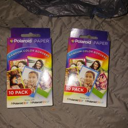 2 Brand New Boxes Polaroid Film Gd For Polaroid Snap Or Zip $8 Both Final Price