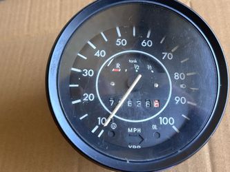 VW Super Beetle Speedometer 1(contact info removed) Volkswagen VDO