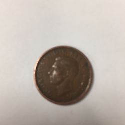 Very Old Canadian Penny 1944