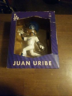 Los Angeles Dodgers Juan Uribe #5 collectible bobblehead

