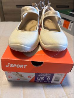 J sport Melody, cream ladies size 8