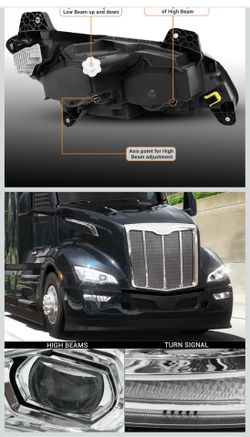 Peterbilt 579 headlights