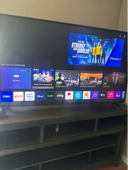 65inch+ LG smart TV 4K.