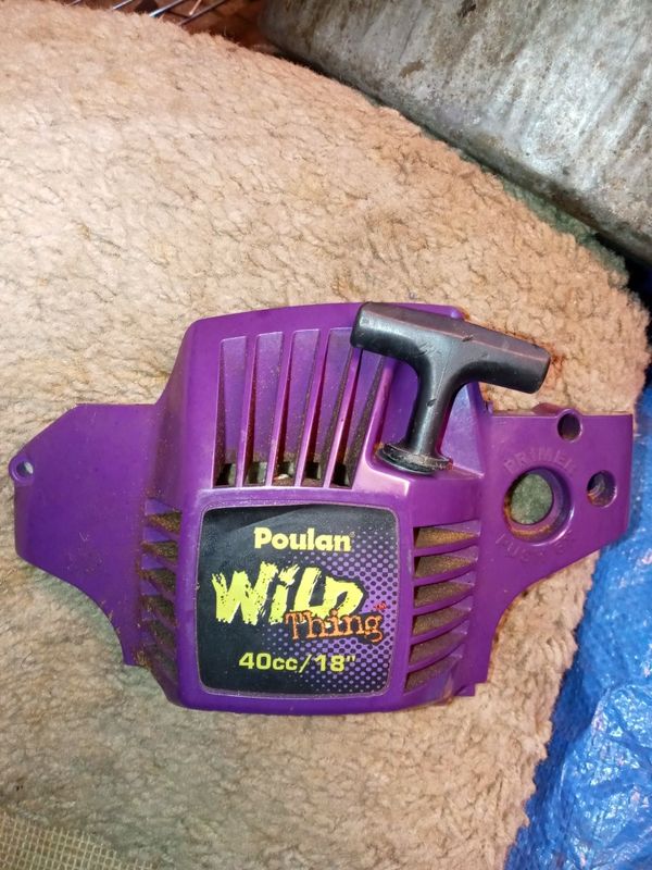 Poulan Wild Thing 40cc 18" chainsaw pull start for Sale in CORNWALL