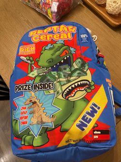 Sprayground Rugrats Reptar Cereal Backpack