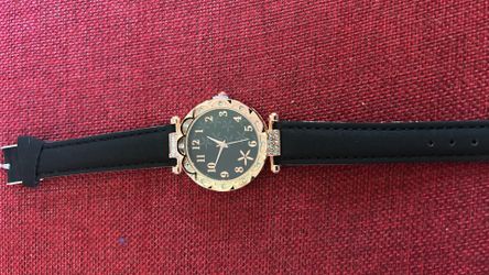 Woman’s CZ/ Gold Watch
