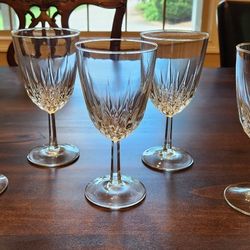 Cristal D'Arque - Durand Diamant Clear Wine Glasses, set of 6