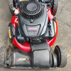 Excellent Condition! Craftsman 7.25 HP Self-Propelled Lawnmower W/Bag!