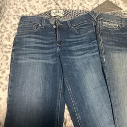Woman’s Ariat Real Denim Jeans Size 31r