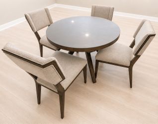 West Elm Dining Table + 4 Four Hands Dining Chairs | $150