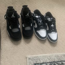 jordan 4 / nike dunk