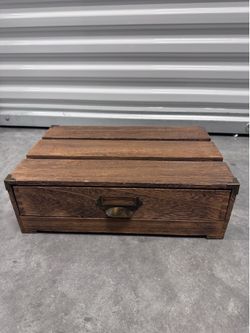 Wood Monitor Stand with Drawer - Threshold  Storage and organizer