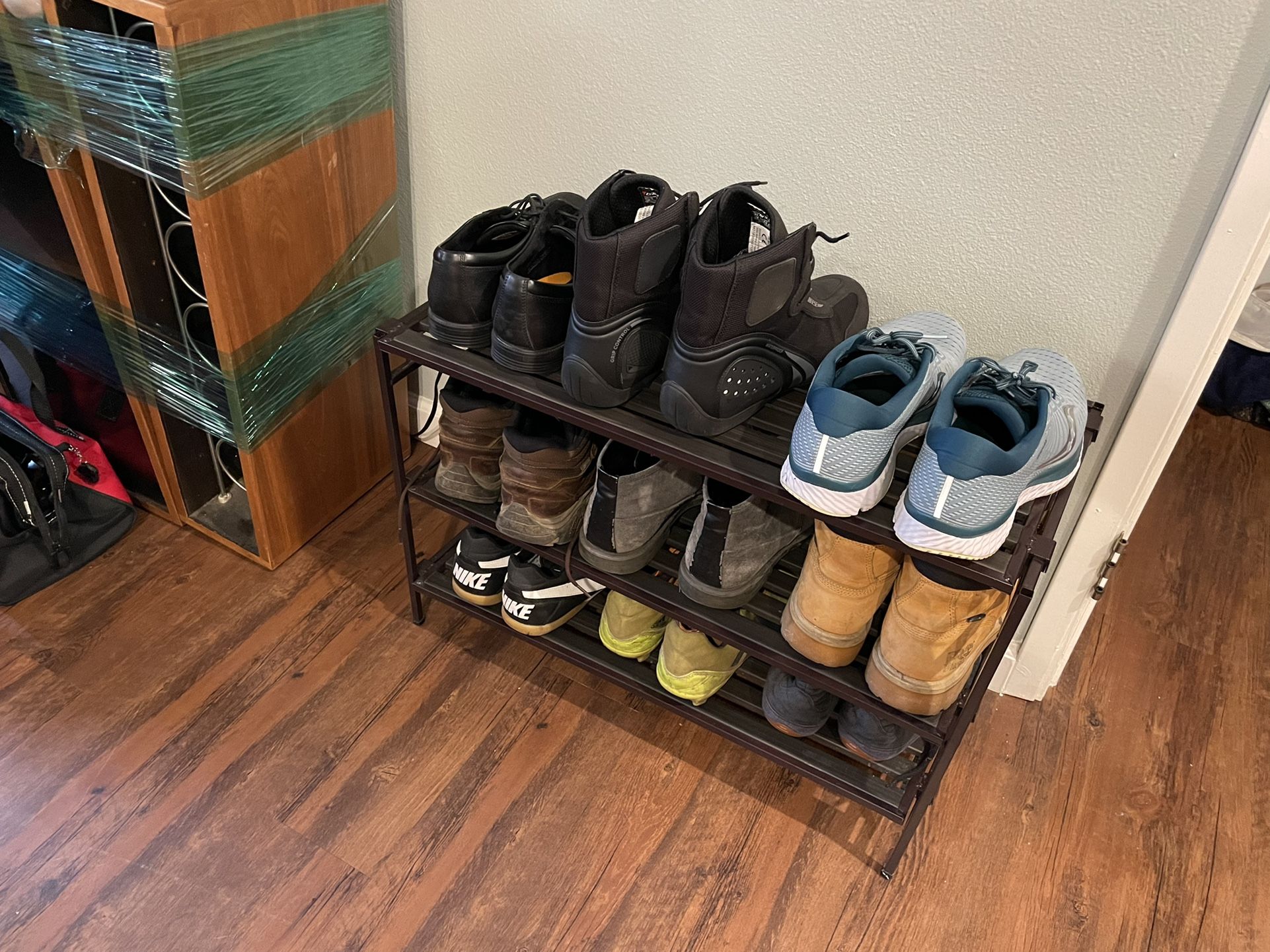 3-tier Stackable Shoe Rack