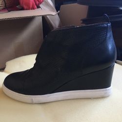 Women’s Leather Platform / Wedges Fall Or Winter Shoes