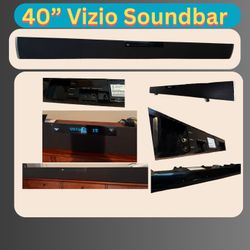 40” Vizio Soundbar. Sounds Amazing