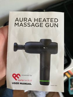 AURA HEATED massage gun