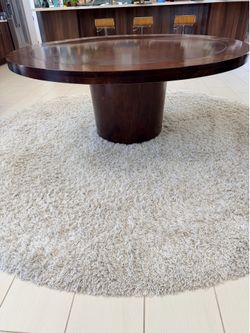 72” Round Dining Table + 6 FREE Chairs with purchase