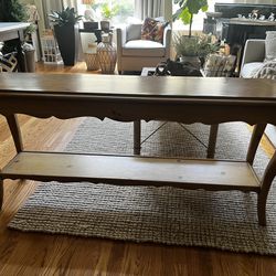 PENDING Solid wood Gorgeous Console Table