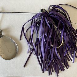 NEW Vintage Purple Scorpion Spinner Bait Lure