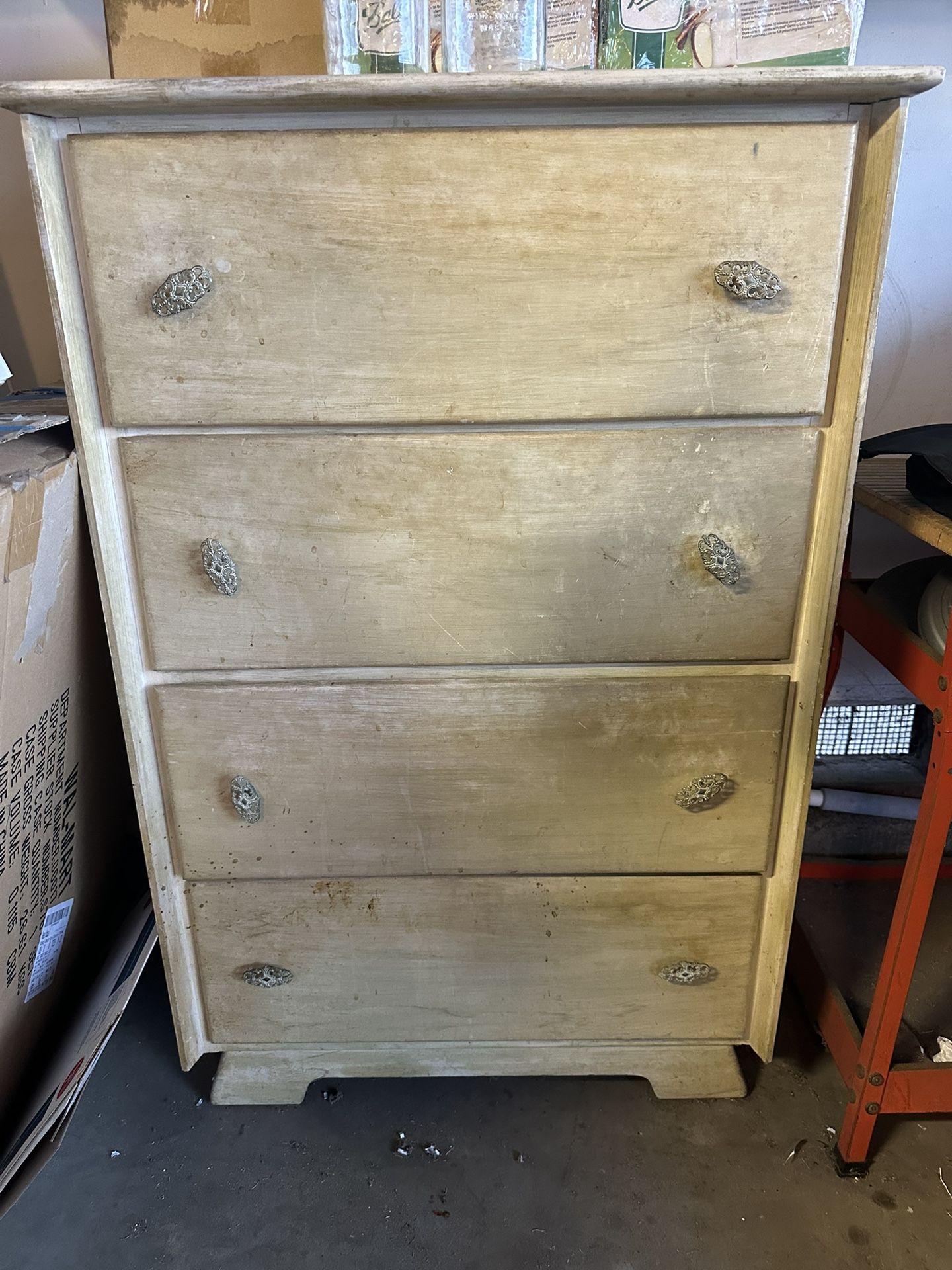 4 Drawer Dresser Tall