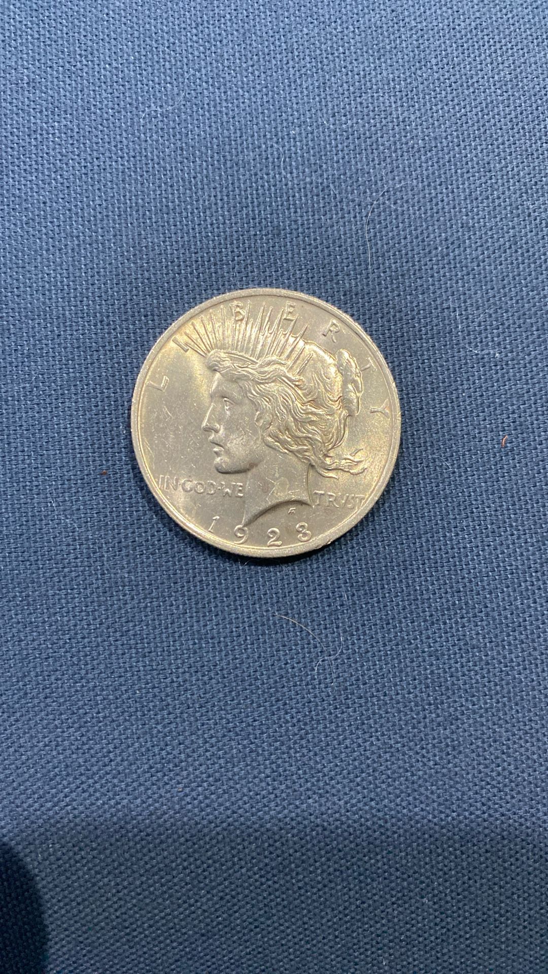 Silver 1923 / P Peace Dollar