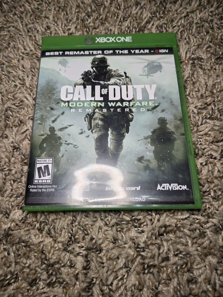 Call Of Duty Modern Warfare Remastered
