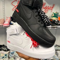 Supreme Mid Af1s 