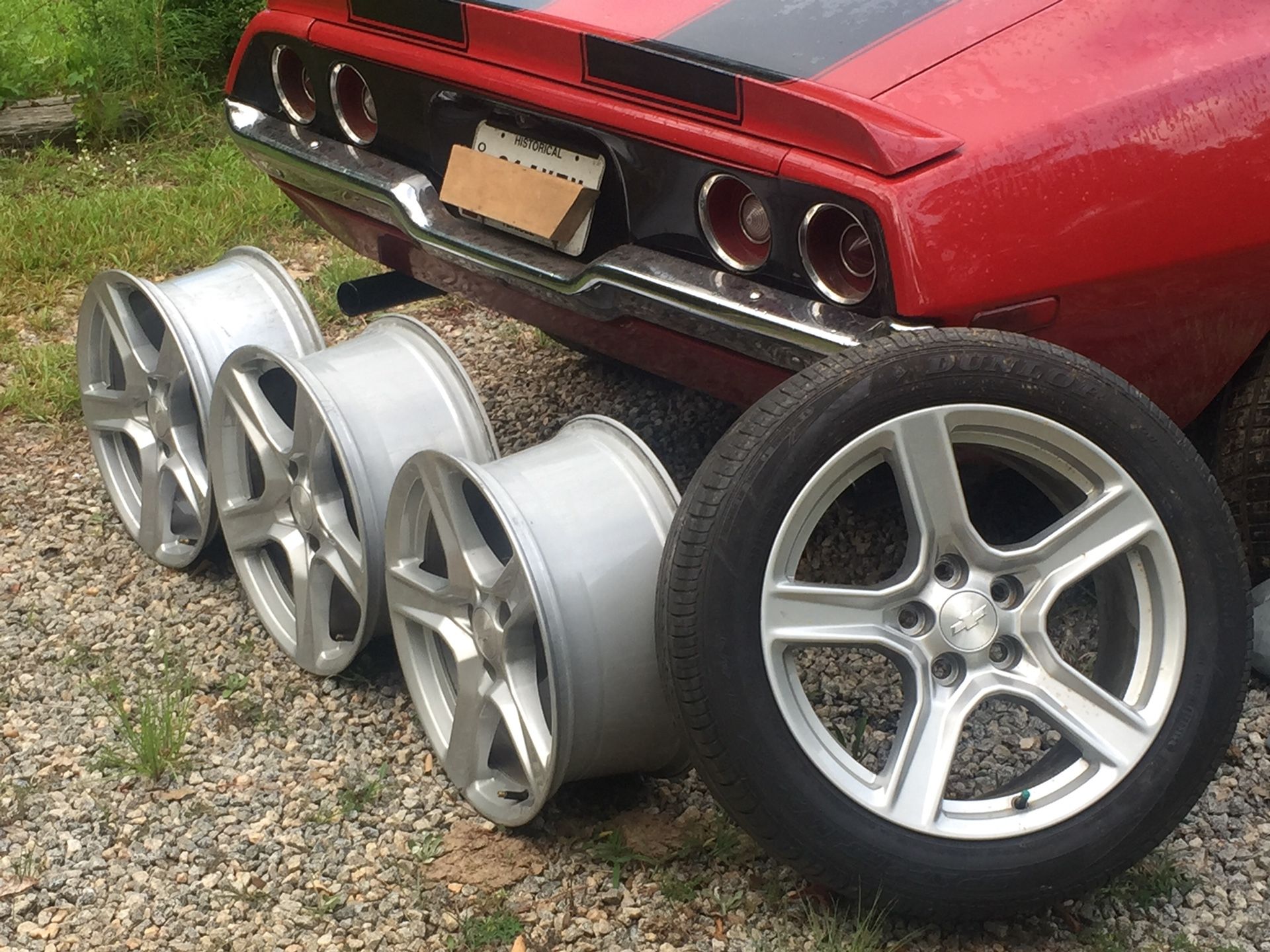 2017 Camaro LT factory wheels