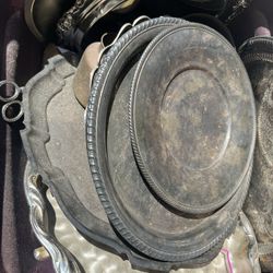 Old Antique Stainless Steel & Silverware 