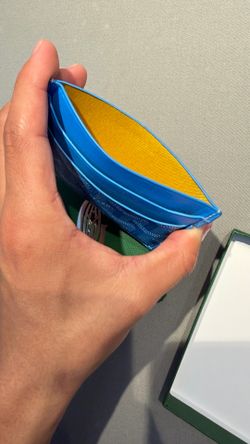 Barely used sky blue cardholder  45-50