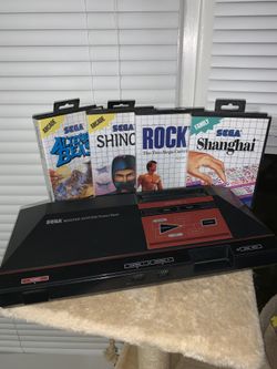 Sega Master System w/ 8 Games