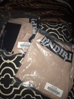 RIPNDIP GYM SET Peeking Nermal Sports Bra and Shorts (Blush, Medium)