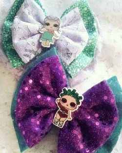 LOL hair bows